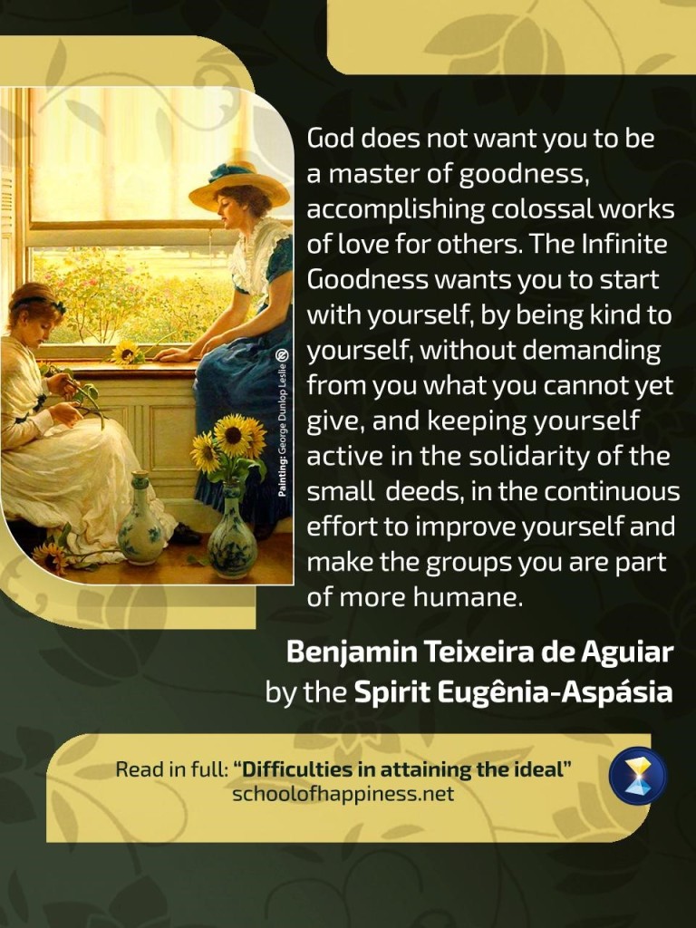 Difficulties in attaining the ideal